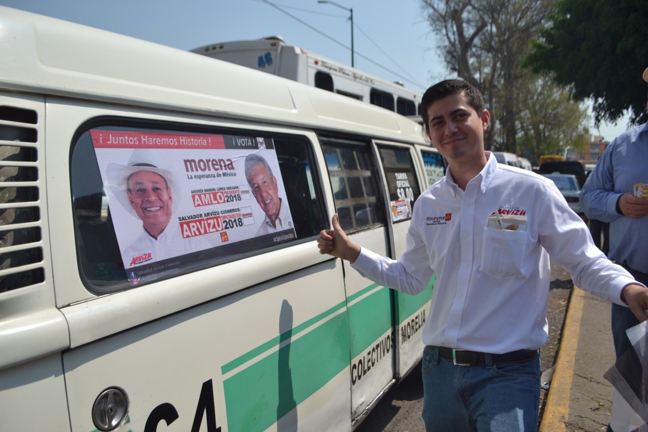 Transportistas y sociedad civil se suman a la candidatura de salvador Arvizu