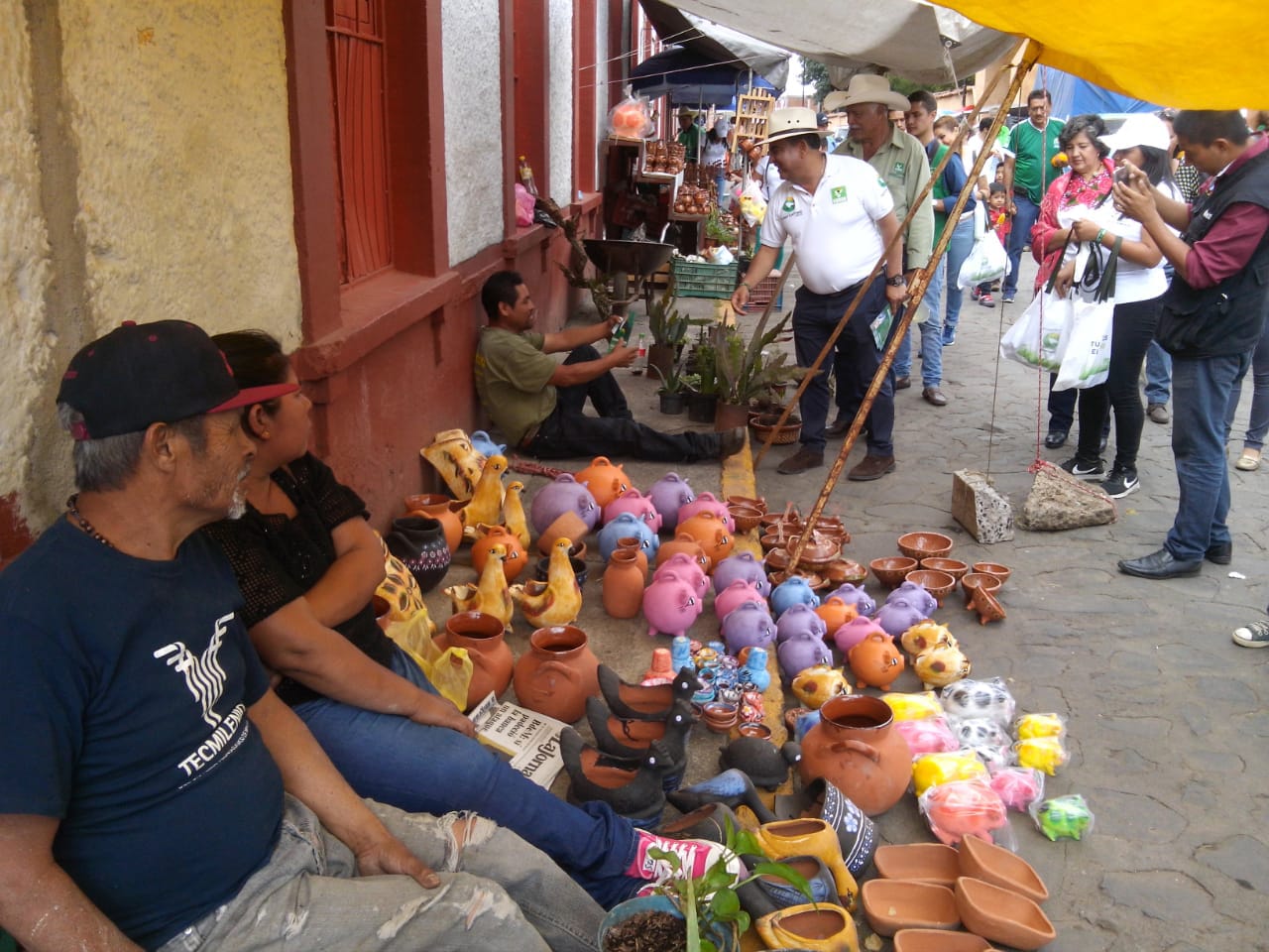 Impulso a la alfarería con la Ruta de la Catrina y valor agregado a lo que producen en el campo: comprometió Constantino Ortizz con Capula