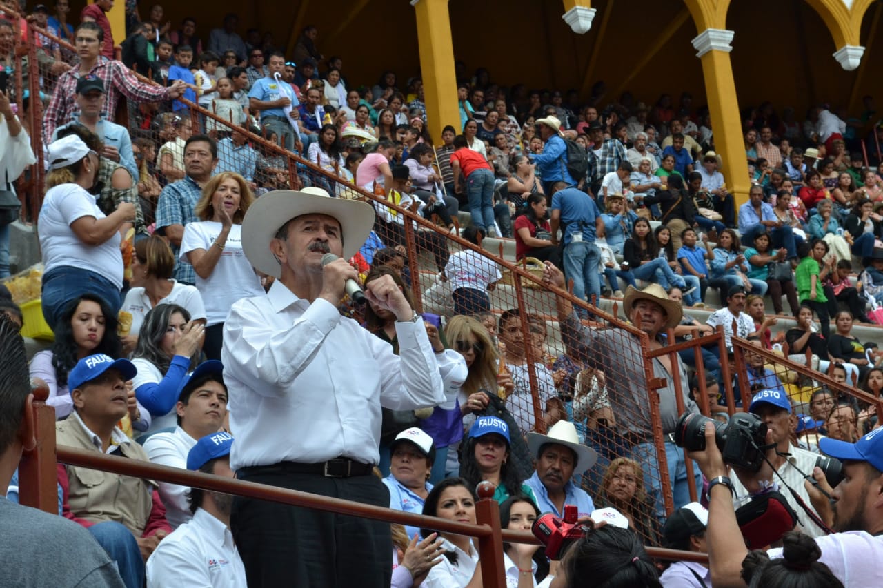 Vamos a ganar este 1 de julio: Fausto Vallejo Figueroa
