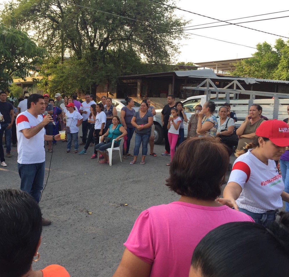 César Chávez arrecia el paso en la recta final del proceso electoral