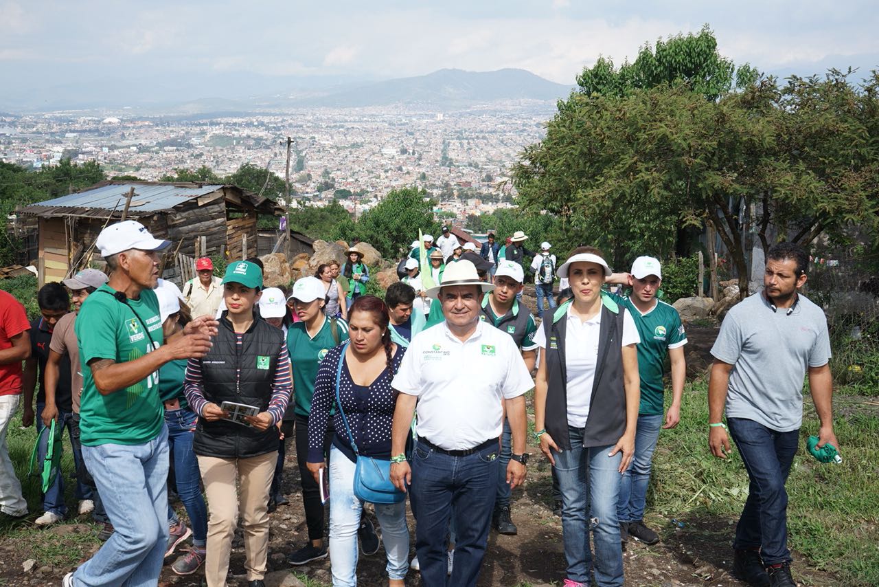 En mi gobierno no se permitirá que     las zonas ecológicas sean invadidas: Constantino
