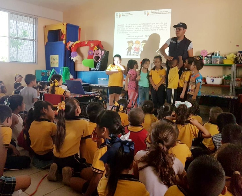 Refuerza SSP programa Escuelas Comprometidas por Nuestra Seguridad en Tierra Caliente