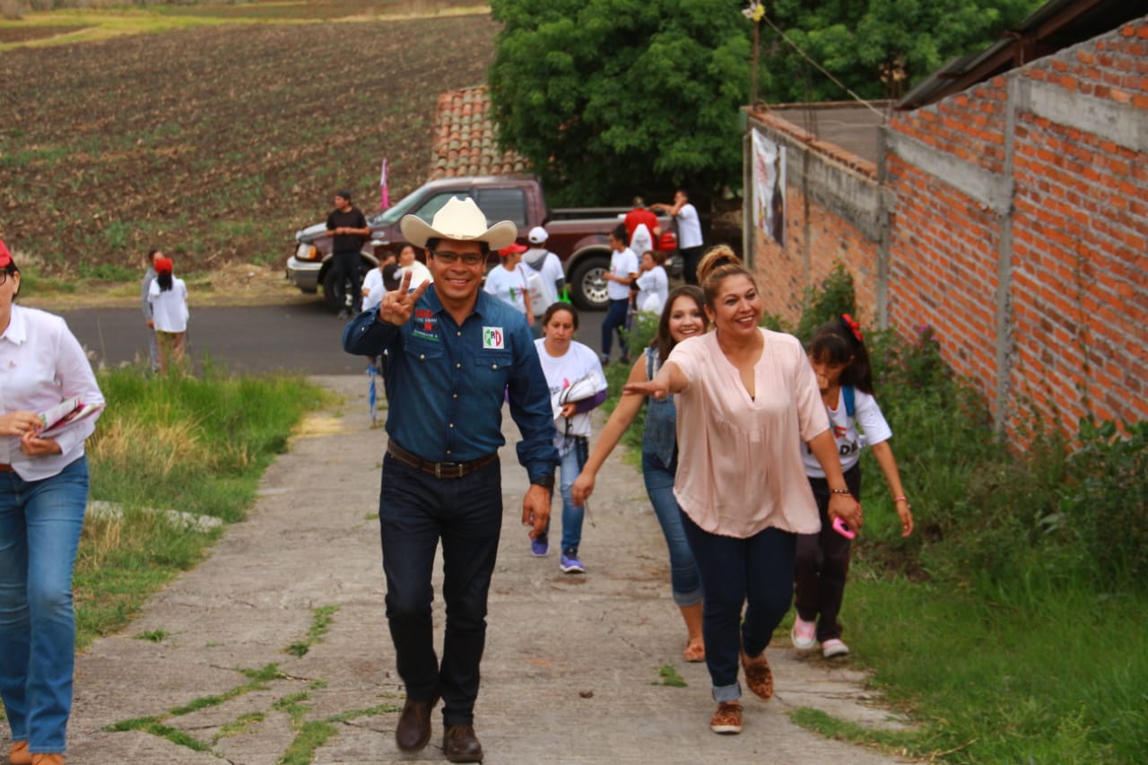 Toño Sosa: vamos a ganar con la fuerza y bondad de los michoacanos