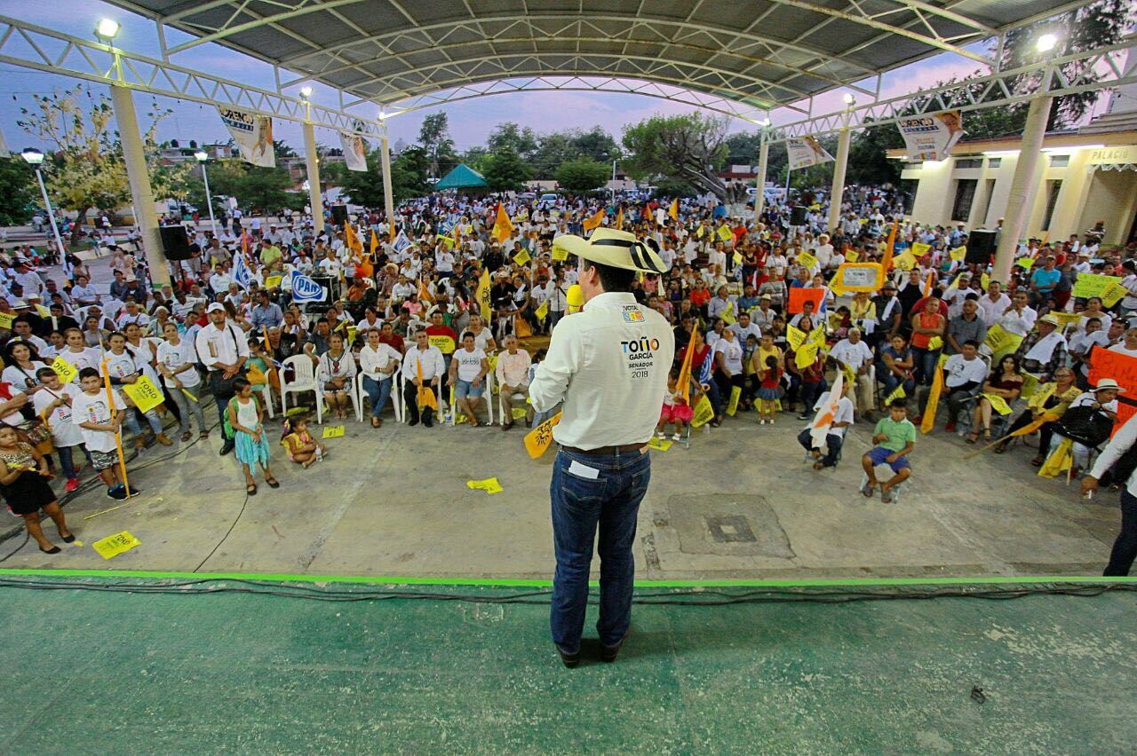 Toño García, por mayores oportunidades de empleo