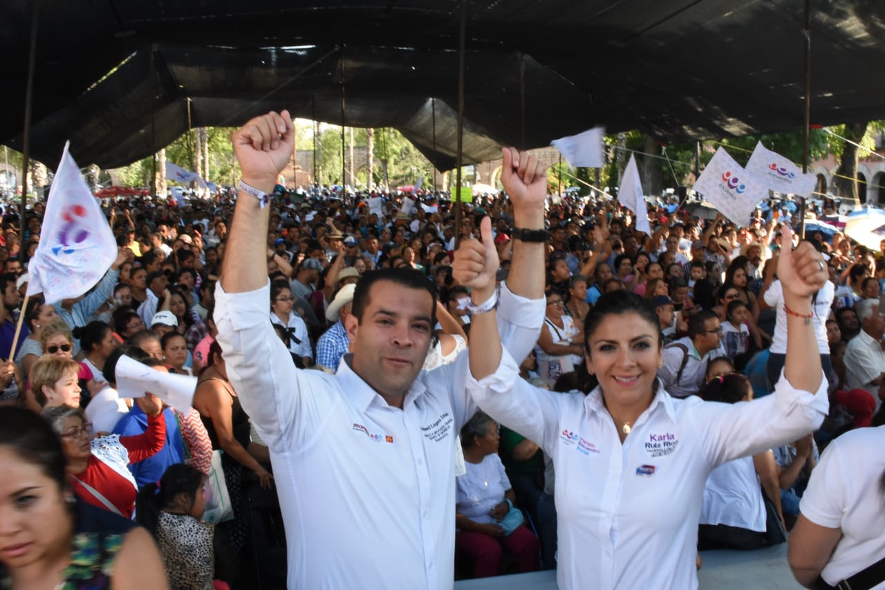 Karla Ruiz promete dignificar al Policía y erradicar la Inseguridad