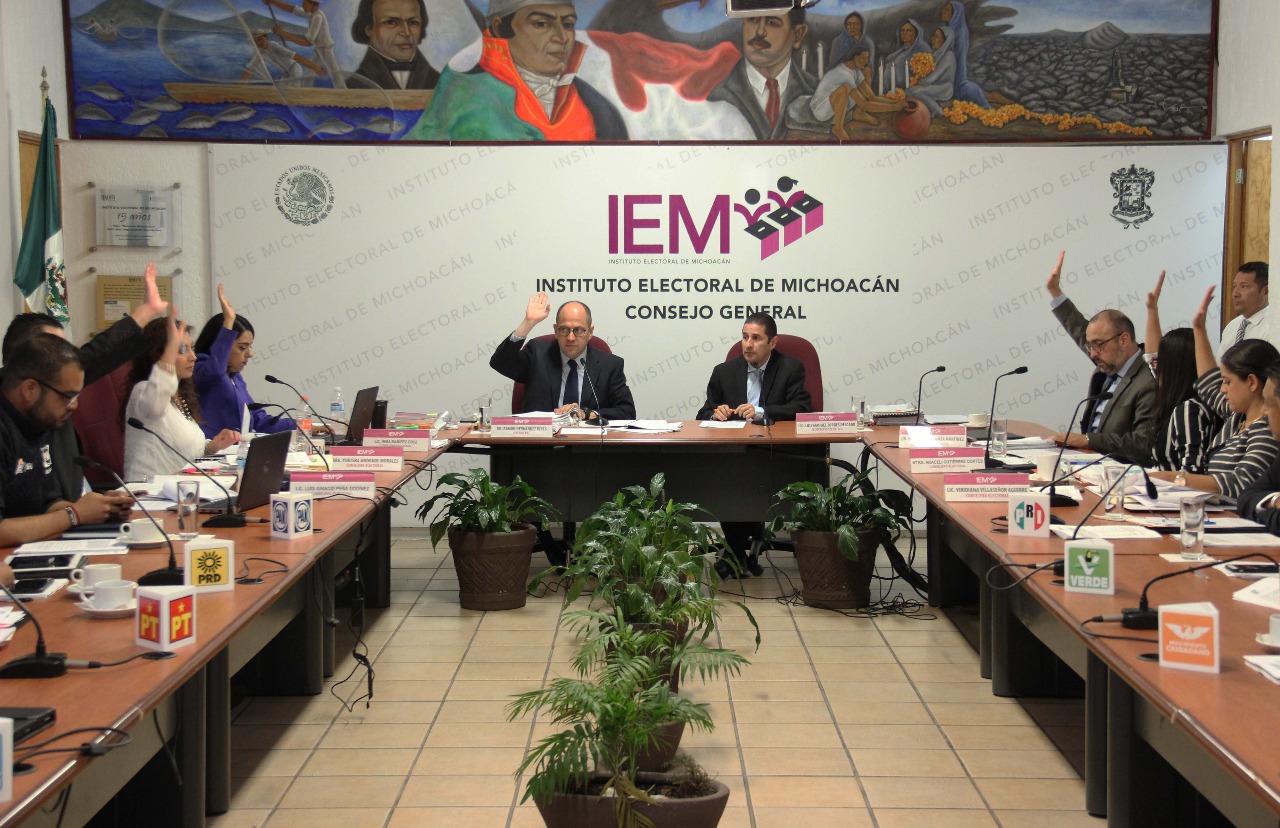 Acata resoluciones judiciales el IEM sobre planillas de Irimbo y Chinicuila