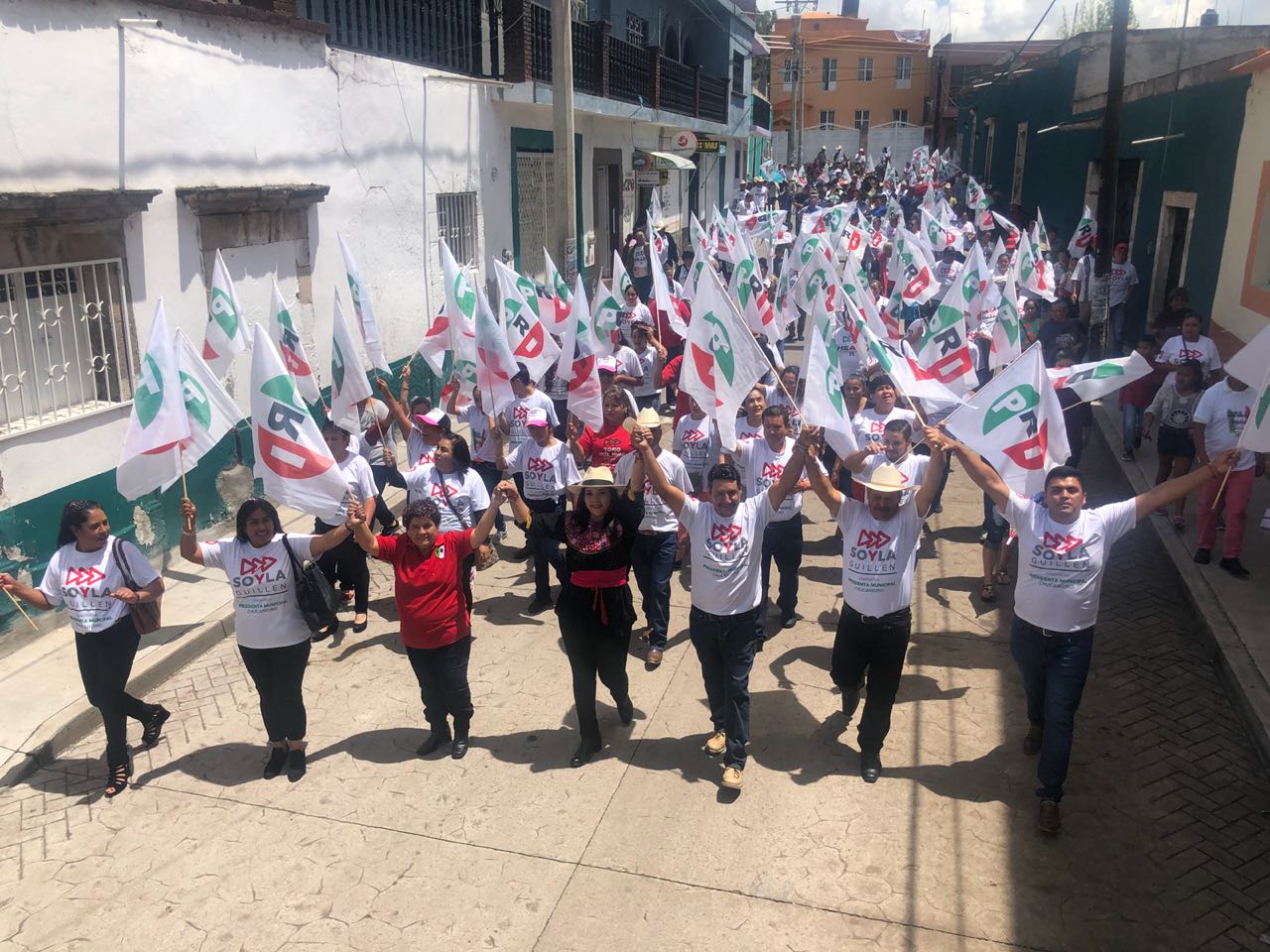 Electores de Chucandiro, Zinápecuaro e Indaparapeo cierran filas con Xóchitl Ruiz