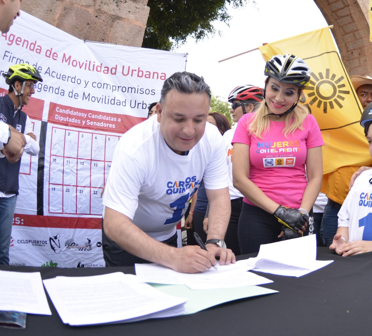 Morelia será referente de Movilidad urbana sustentable: Carlos Quintana