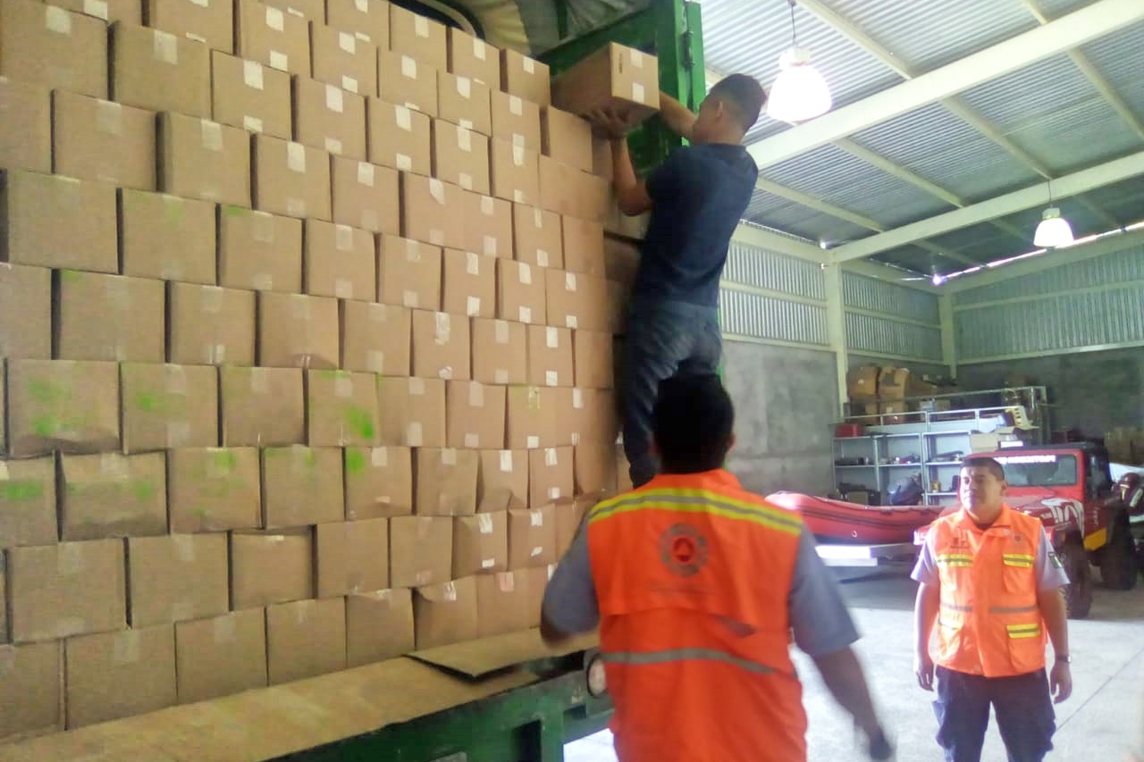 Alista PC entrega de víveres por emergencia tras onda de calor