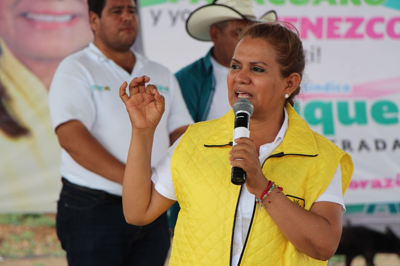 Gracias a gobiernos del PRD tenemos comunidades cómo Uspero: Aurea Rodríguez Nuñez.