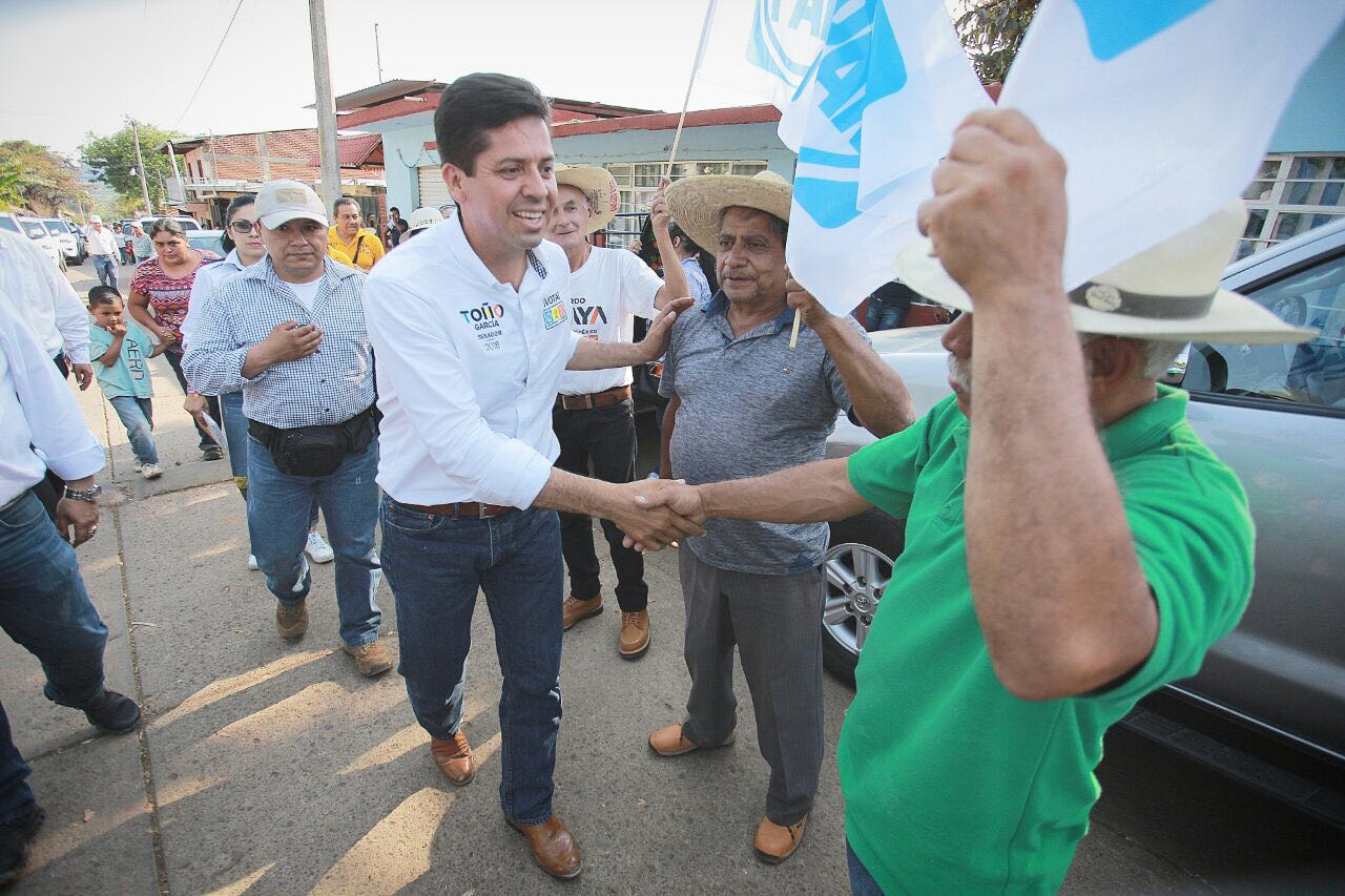 Unión social es la clave para el cambio: Toño García