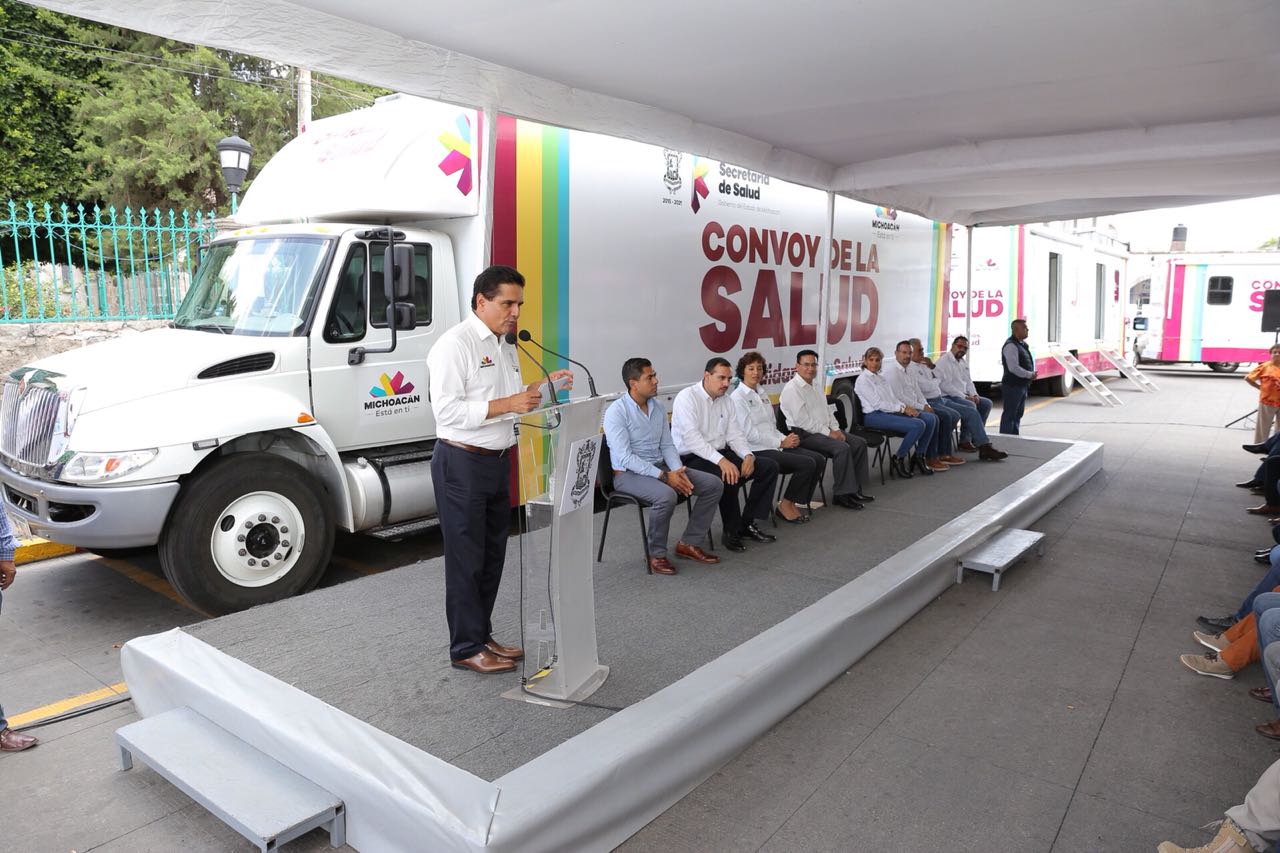 Arrancan Convoyes de la Salud 2018 en Tarímbaro