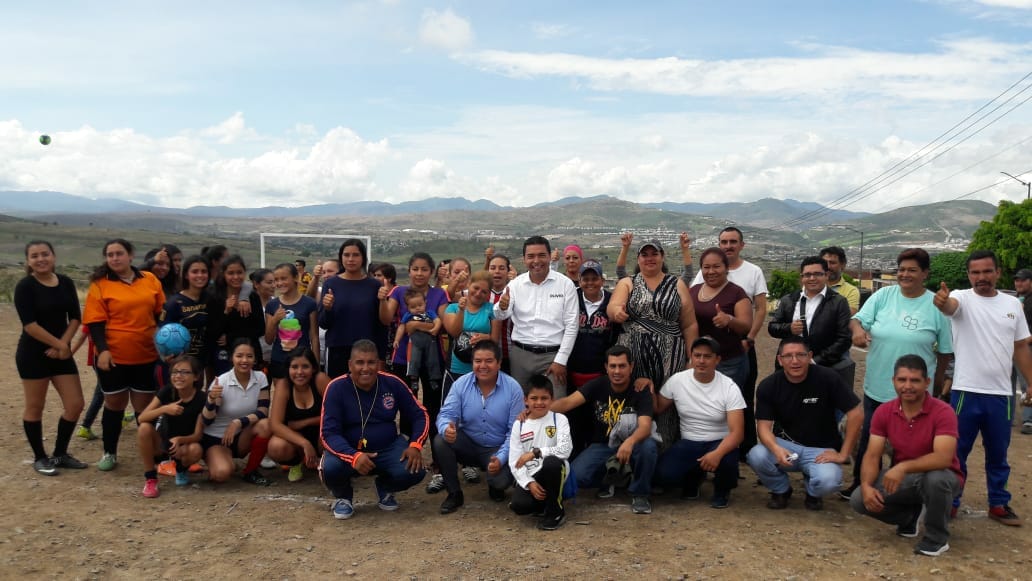 «POR LOS JÓVENES VAMOS A IMPULSAR EL DEPORTE Y BECAS EDUCATIVAS»: OLIVO LÓPEZ