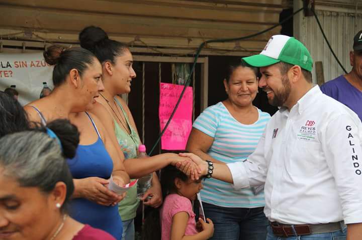 Con Reyes Galindo el desarrollo llegará a todos los rincones del Distrito 01
