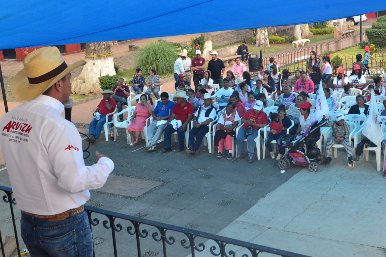 En tiripetío, su gente va con Arvizu y Morón