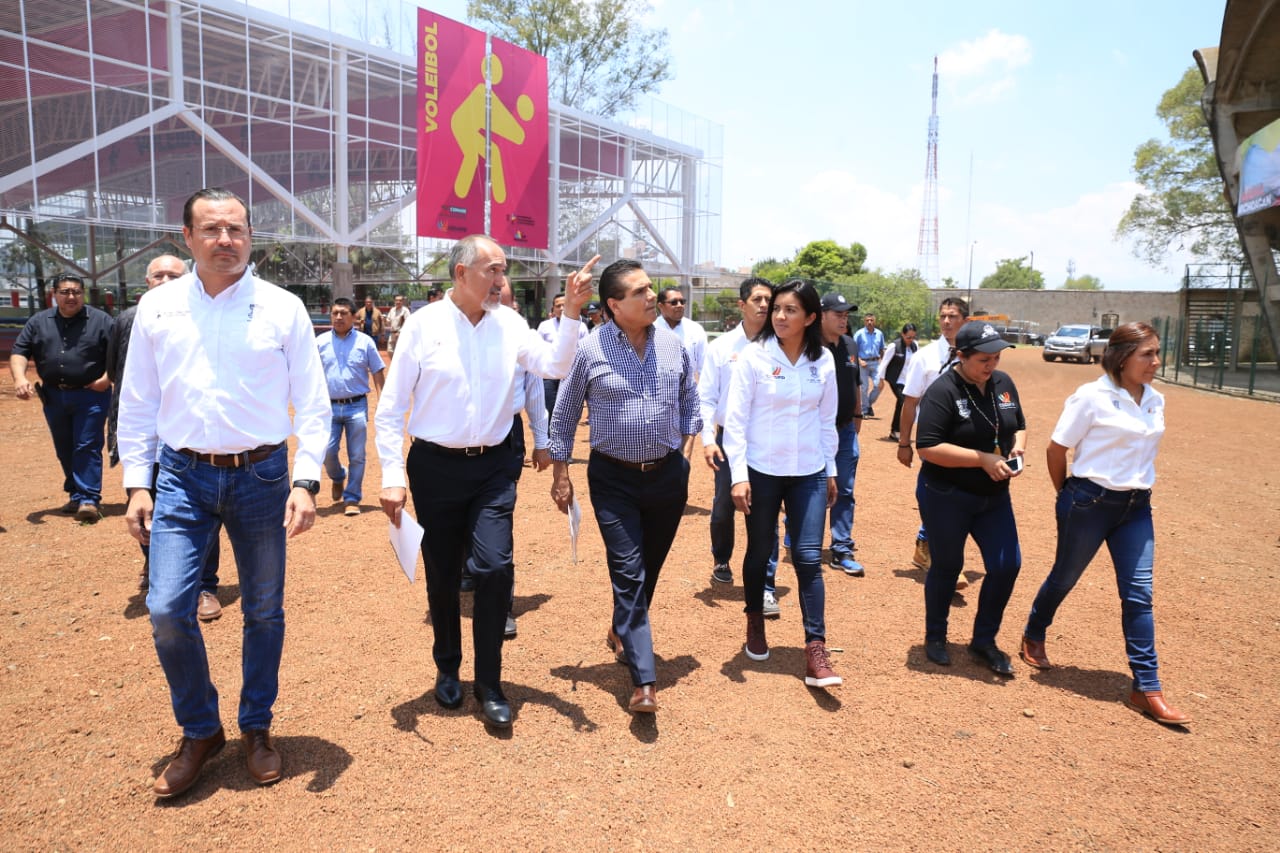 Supervisa Gobernador obras en el CDER de Morelia