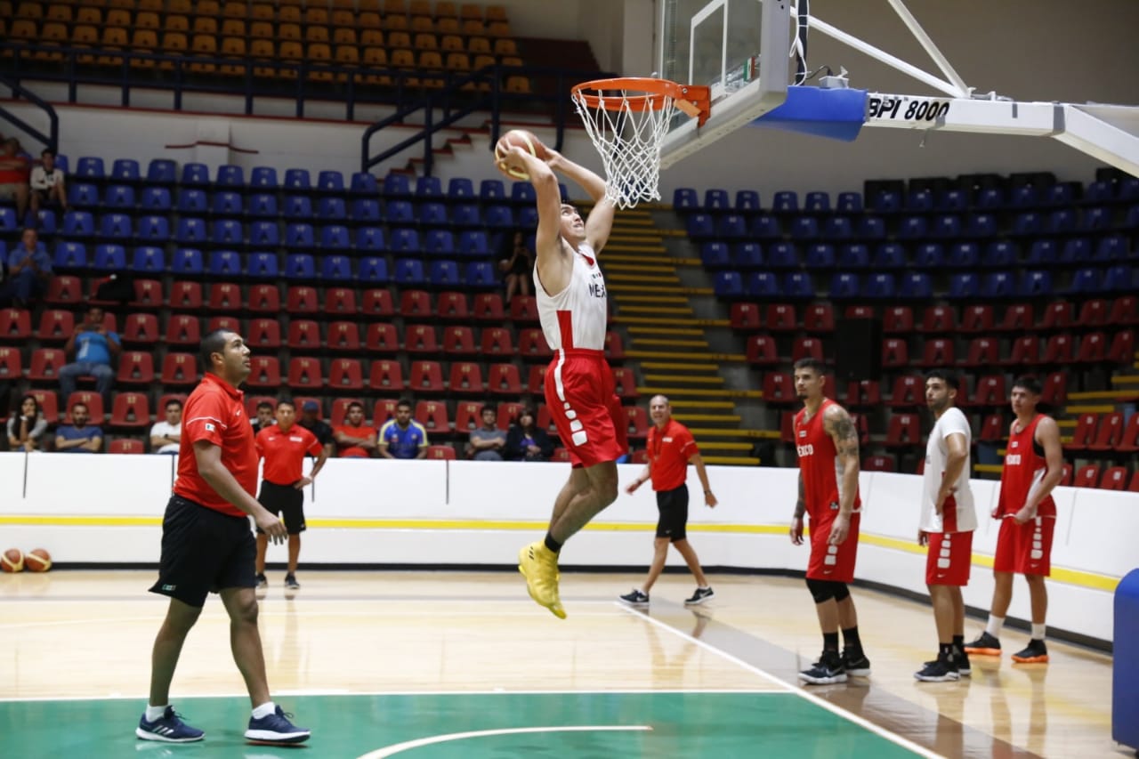Inician entrenamientos intensivos de la Selección Mexicana de Baloncesto en Morelia
