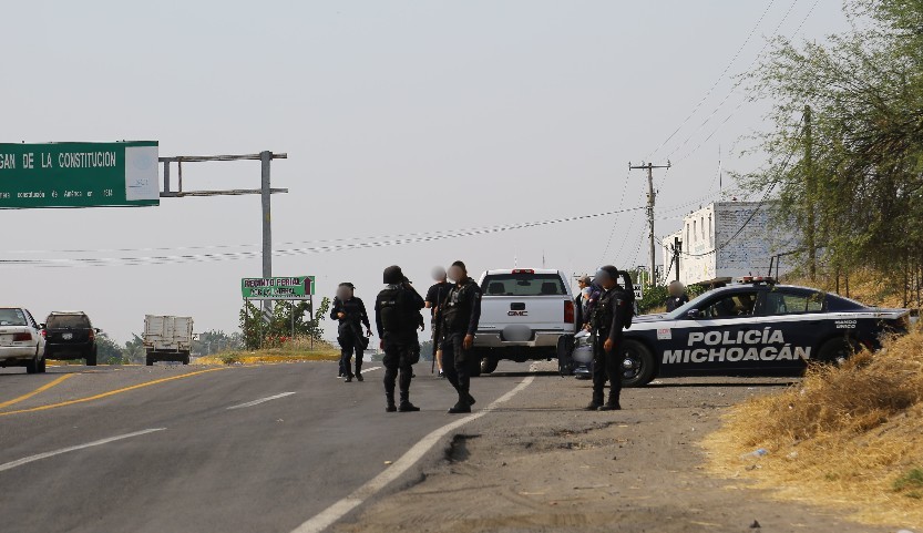 Refuerzan Sedena y SSP vigilancia en Apatzingán