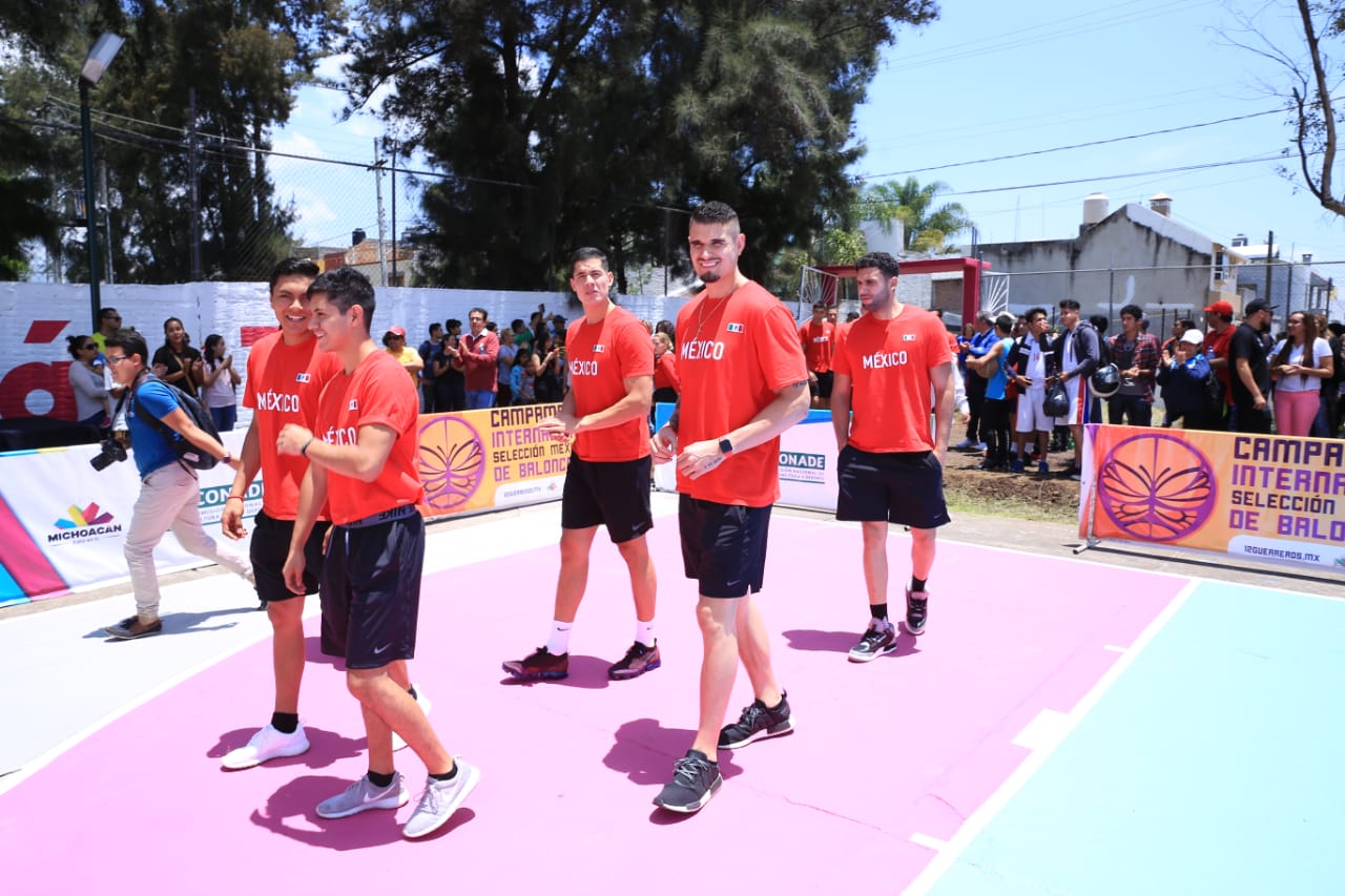 Atestiguan los 12 Guerreros rescate de espacios públicos en Morelia