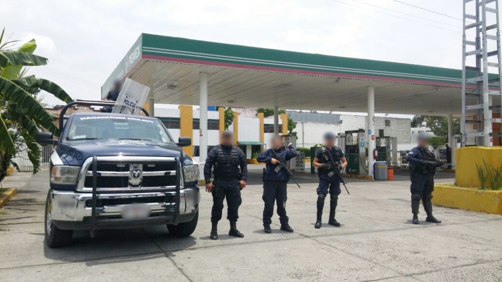 Con despliegue policial, SSP vigila puntos estratégicos en Morelia