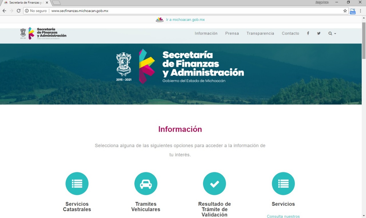 Ofrece SFA información sobre trámites en su página oficial