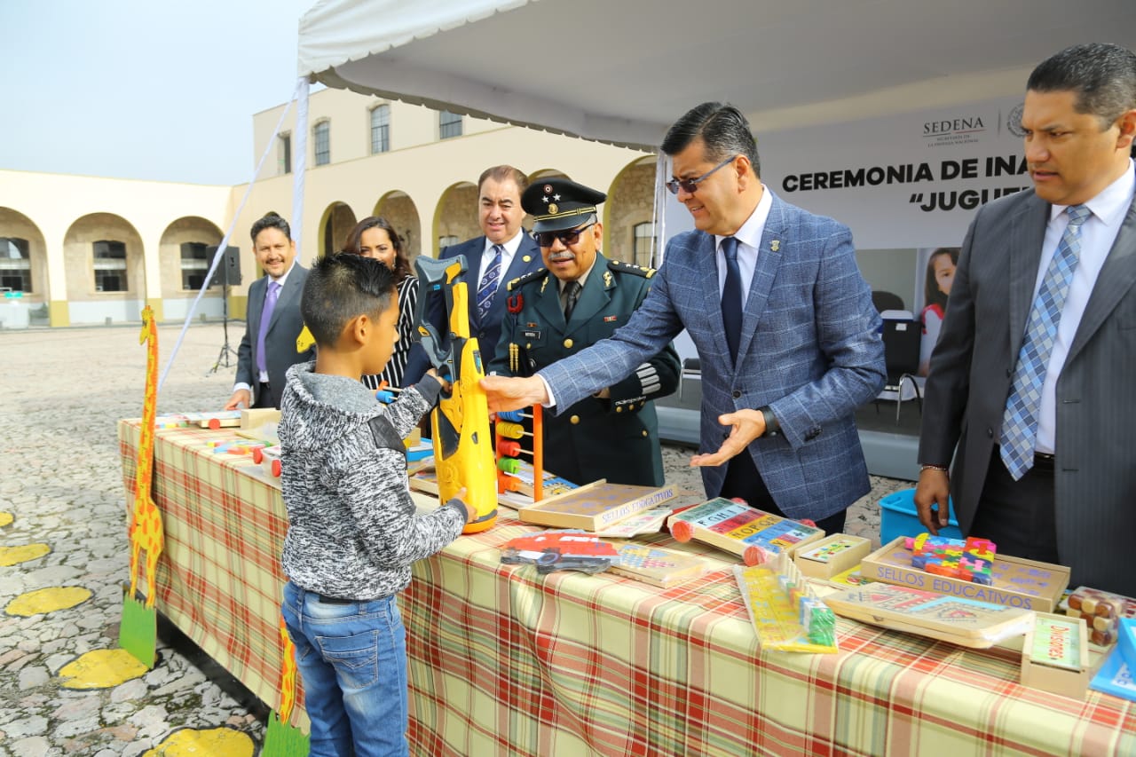 Con programa «Juguemos sin Violencia», SSP busca inhibir uso de juguetes bélicos