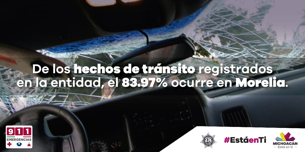 Exhorta SSP a manejar con precaución para evitar accidentes