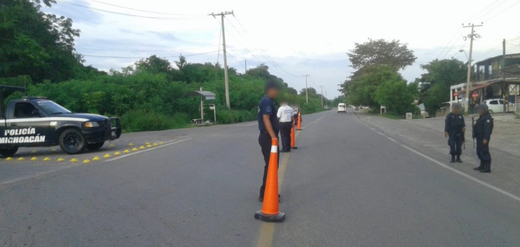 Intensifica Policía Michoacán, blindaje en regiones limitantes con Edomex y Guerrero