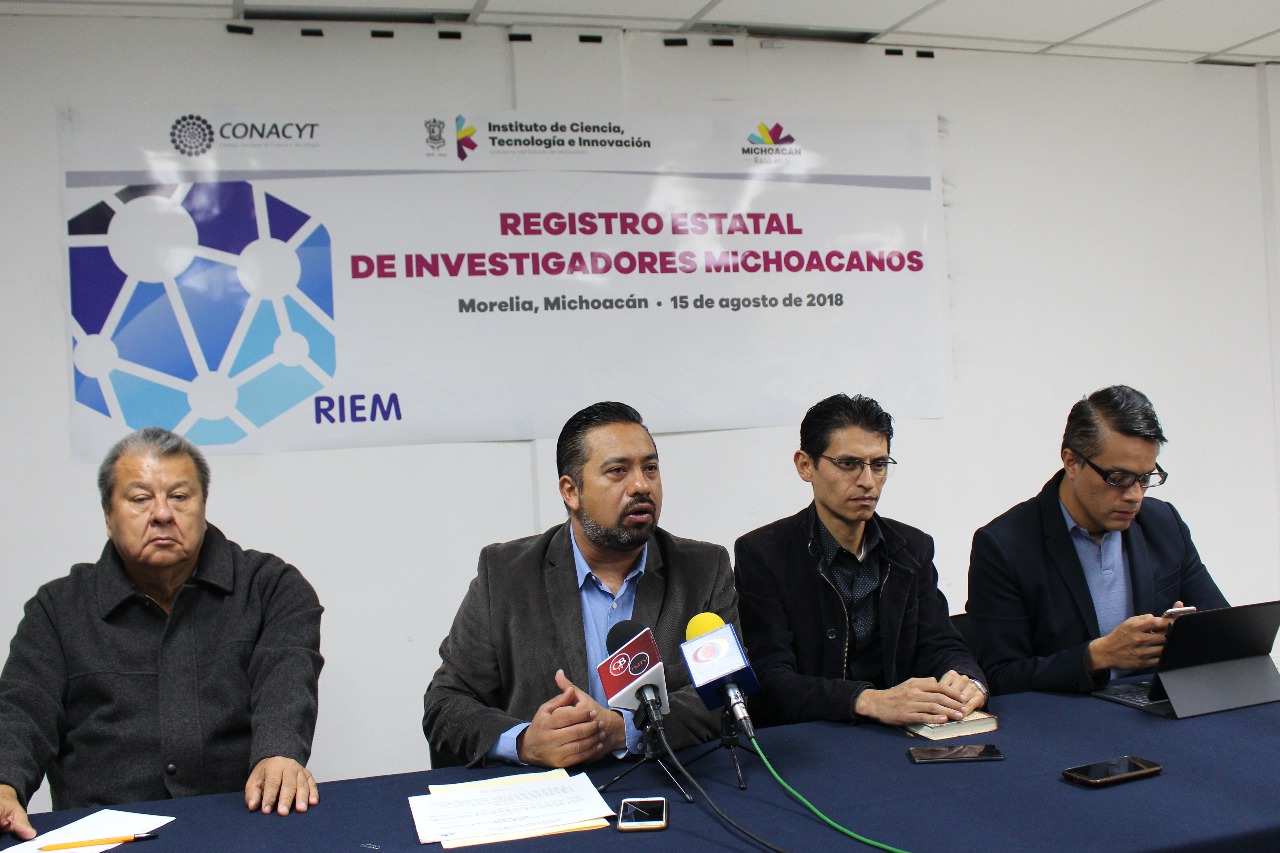 Abren Convocatoria al Registro Estatal de Investigadores Michoacanos 2018