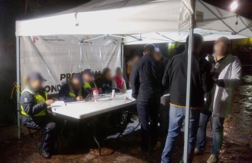 Tras alcoholímetro en Morelia, 25 vehículos fueron remitidos al corralón: SSP