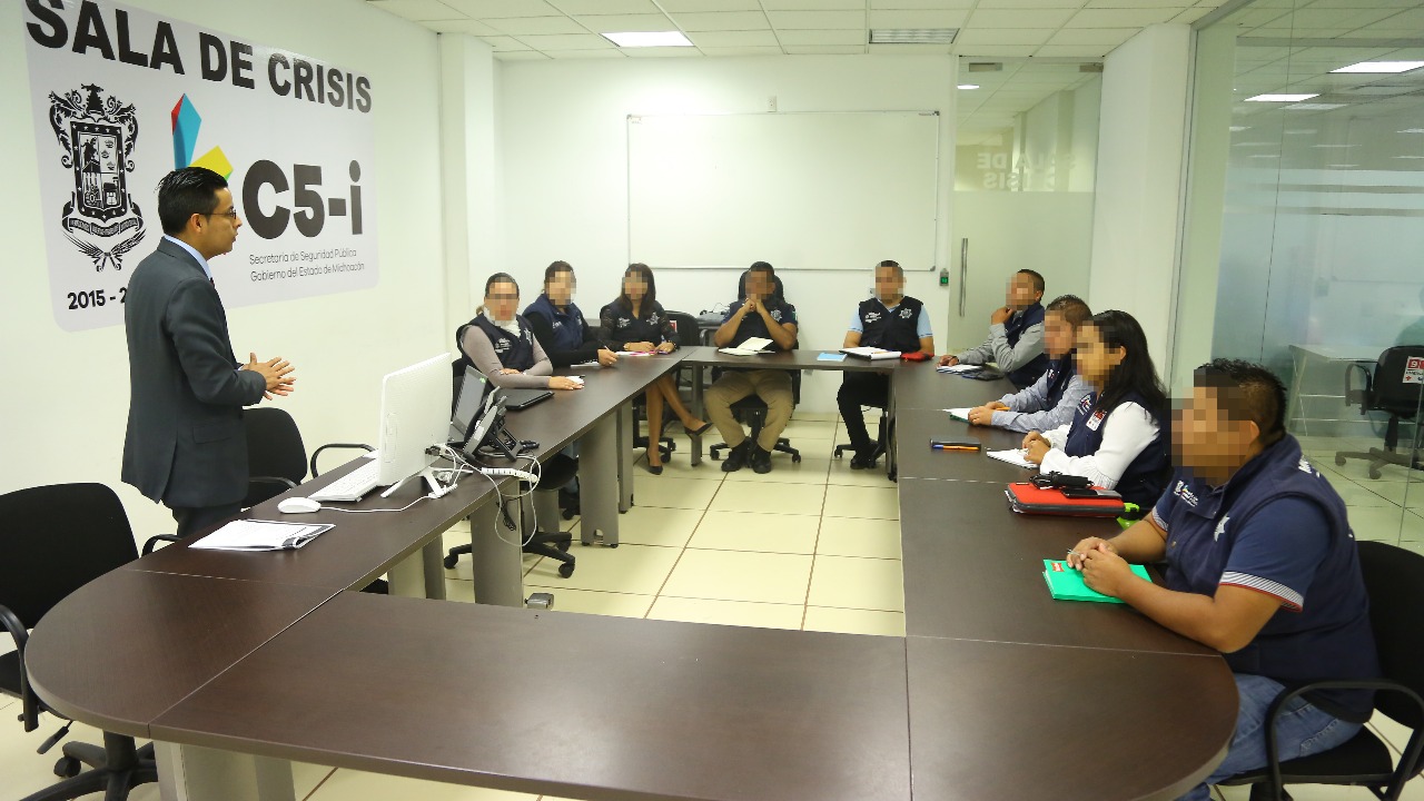 Continúa SSP con el fortalecimiento institucional a través de la capacitación de su personal