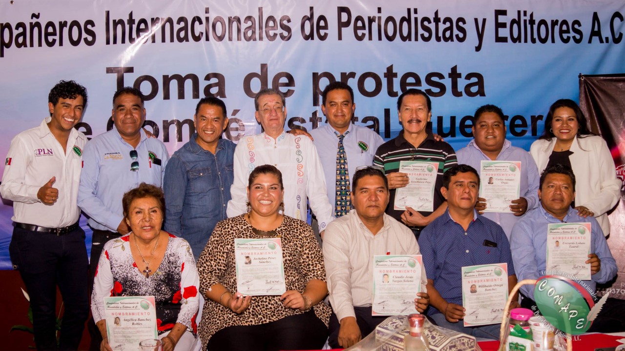 Un éxito la toma de protesta de la Vicepresidencia de CONAPE en Guerrero