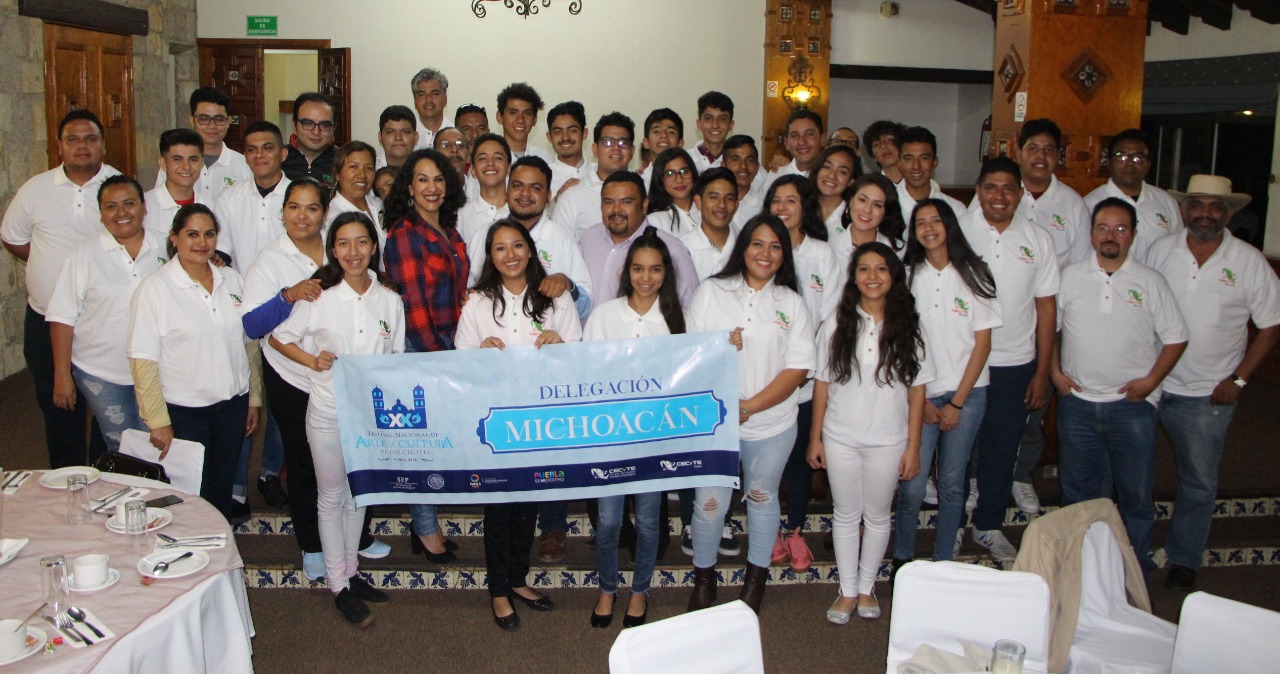 Alumnos del CECyTEM representarán a Michoacán en el XX Festival Nacional de Arte y Cultura de Puebla