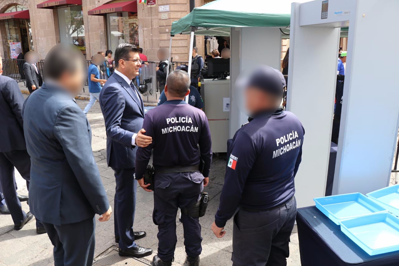 Supervisa SSP operativo en Centro Histórico