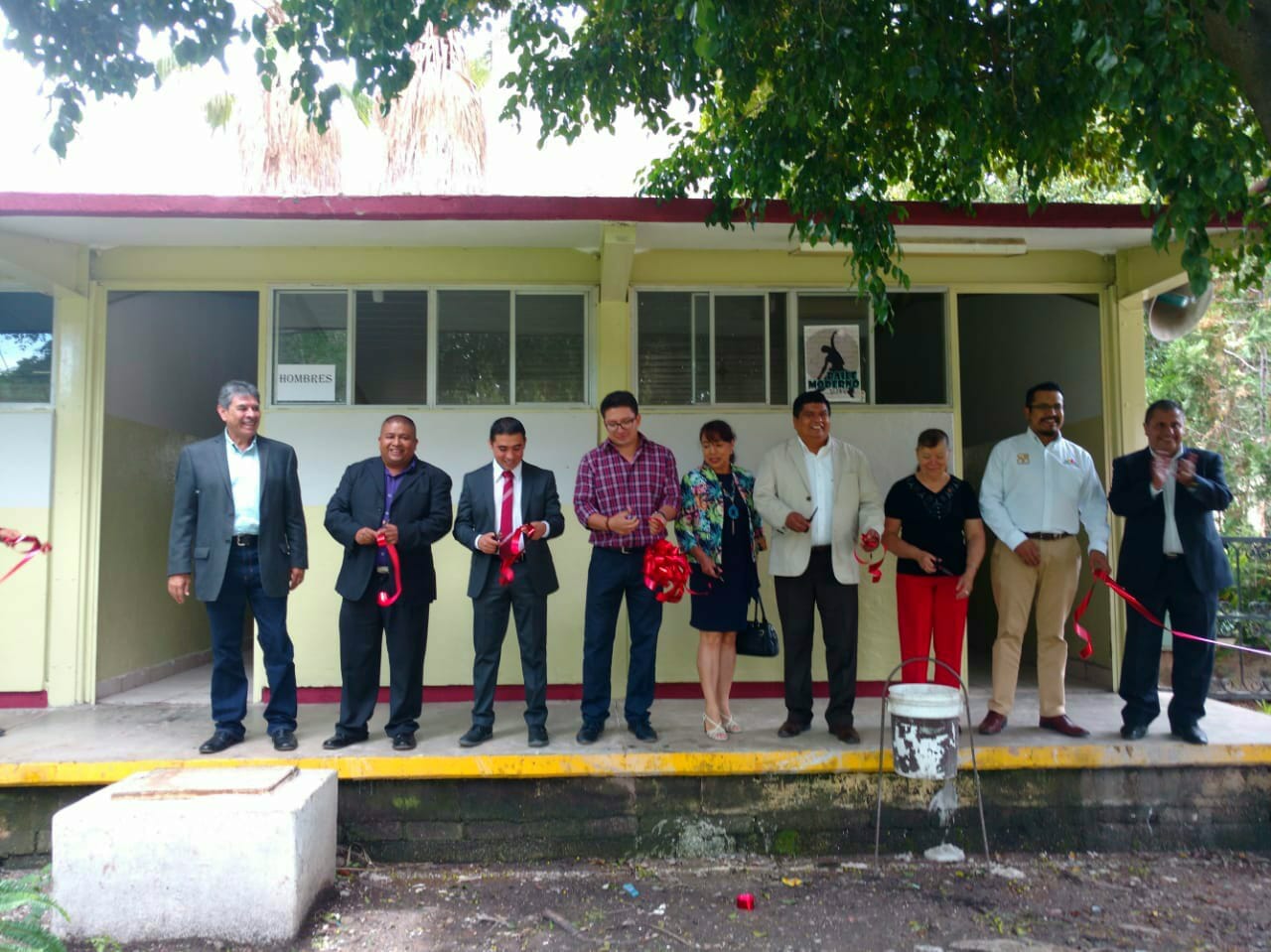 Mejoran infraestructura en el plantel Santiago Tangamandapio del Cobaem