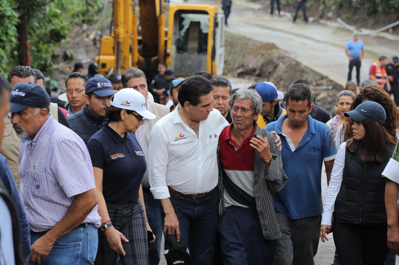 Controlada, contingencia en Peribán: Silvano Aureoles