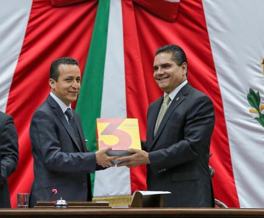 Michoacán recobra la paz y el orden: Silvano Aureoles