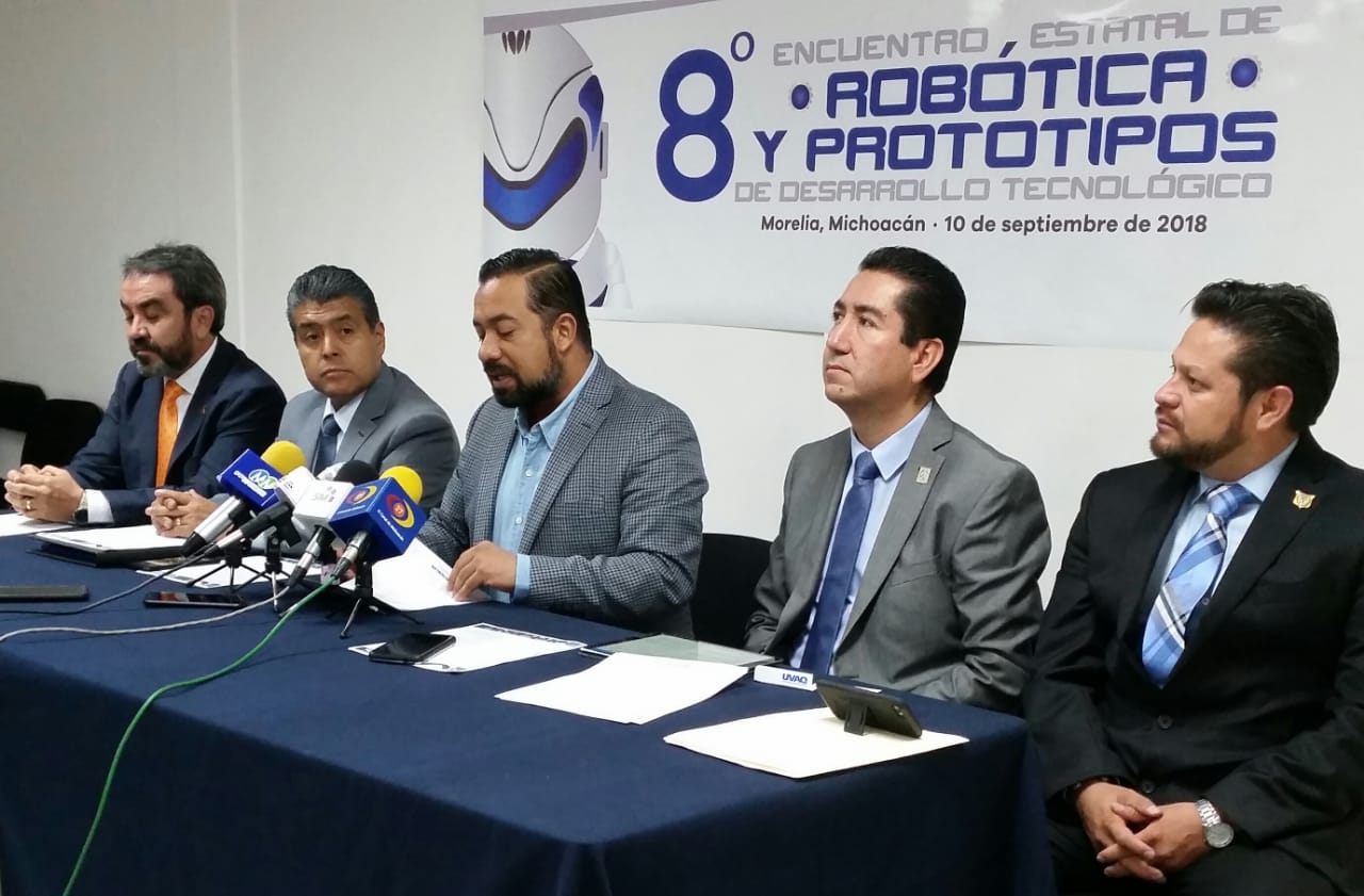 Alistan 8° Encuentro Estatal de Robótica y Prototipos de Desarrollo Tecnológico