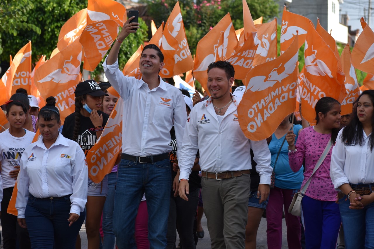 De la mano de Movimiento Ciudadano haremos un buen gobierno: Juan Audiel Calderón