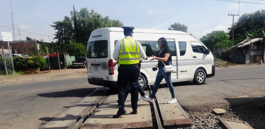 Mantiene SSP campaña para evitar siniestros con el tren