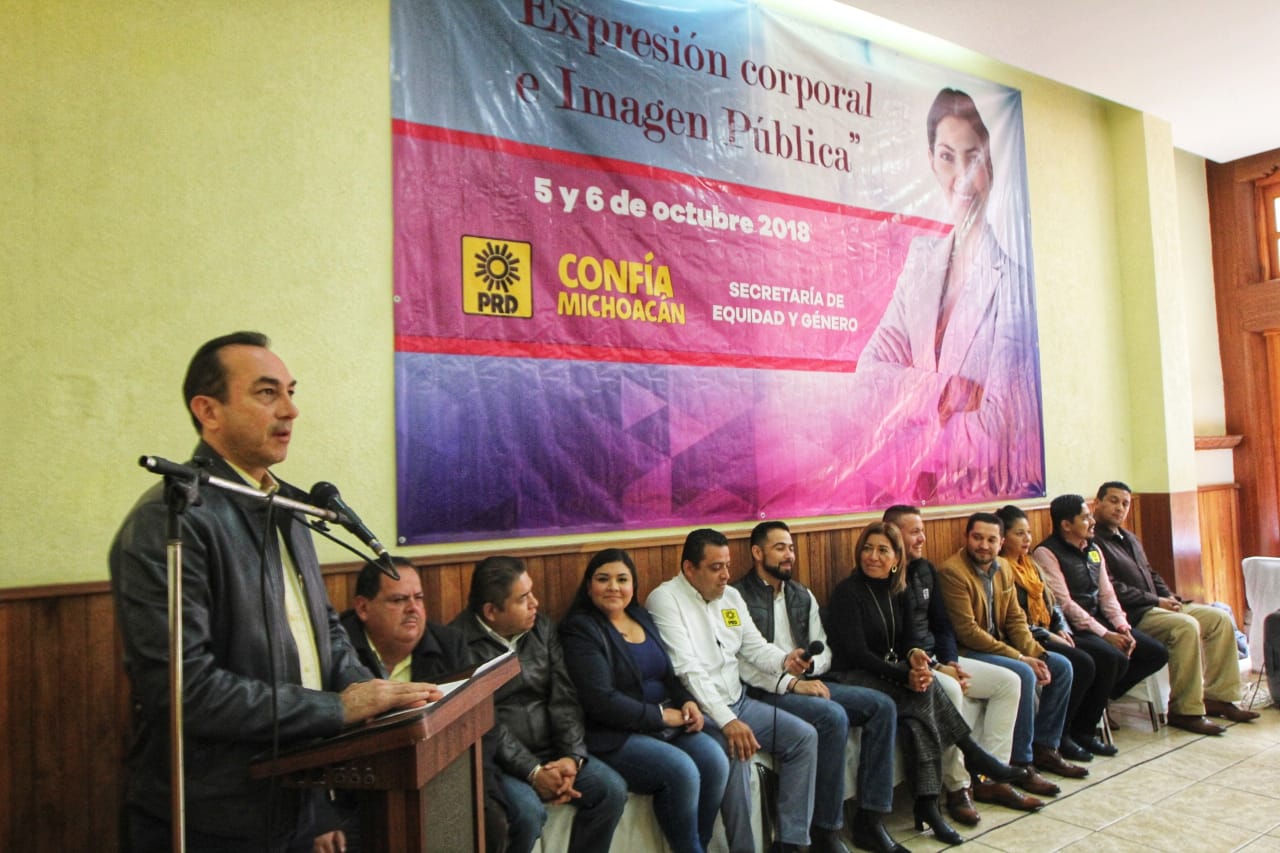 PRD Michoac, por la inclusión política de las mujeres : Antonio Soto Sánchez.