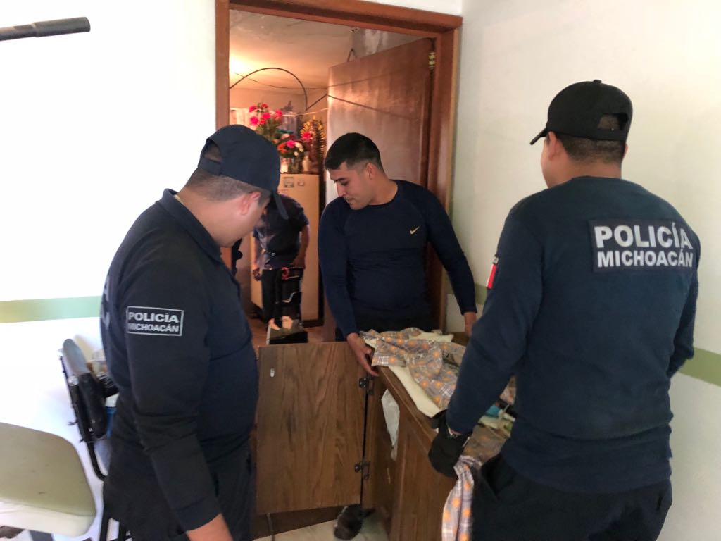 Apoyó SSP a más de mil personas afectadas por lluvias en Morelia