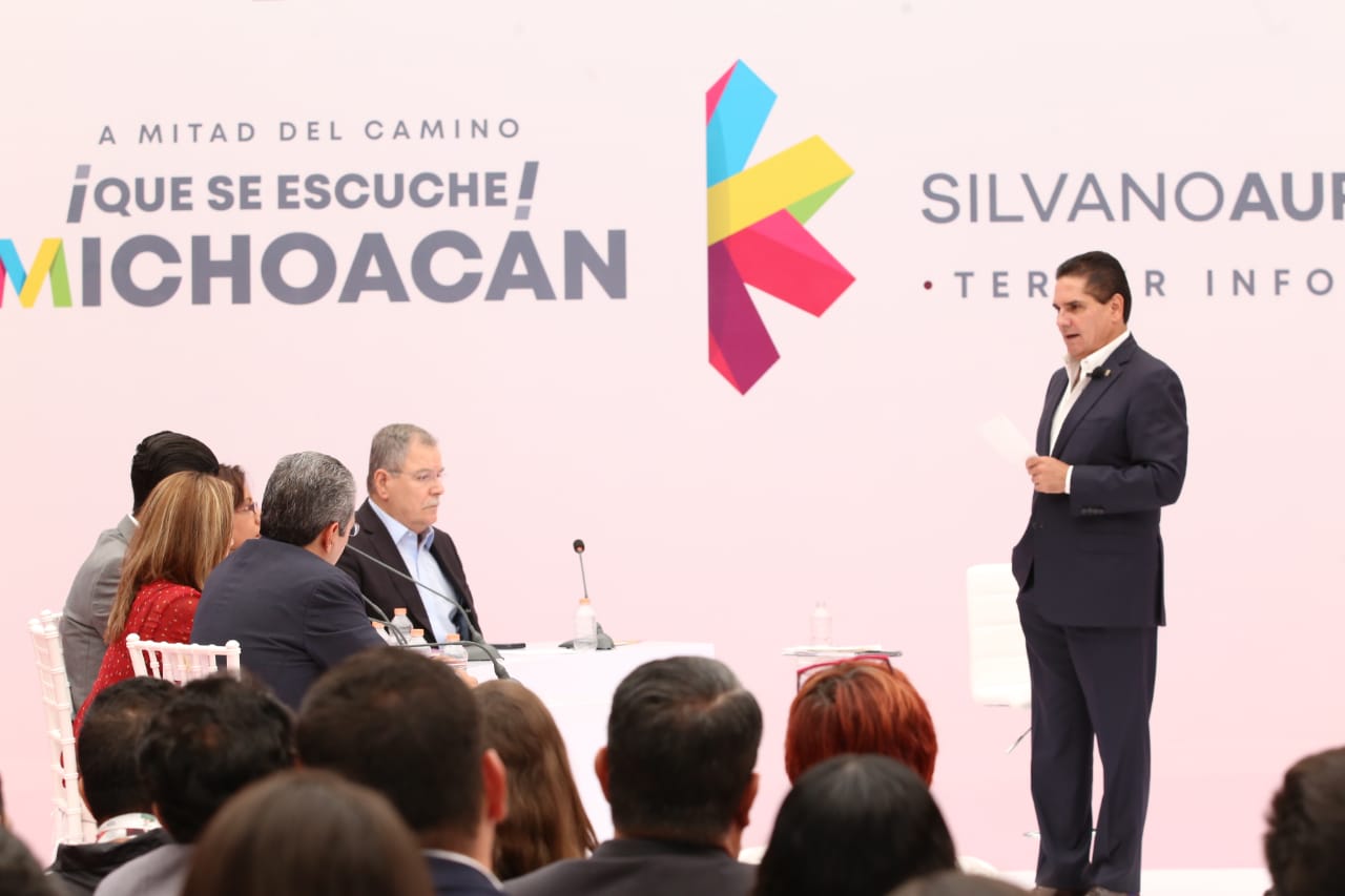En Michoacán, diálogo por el desarrollo y la transformación: Silvano