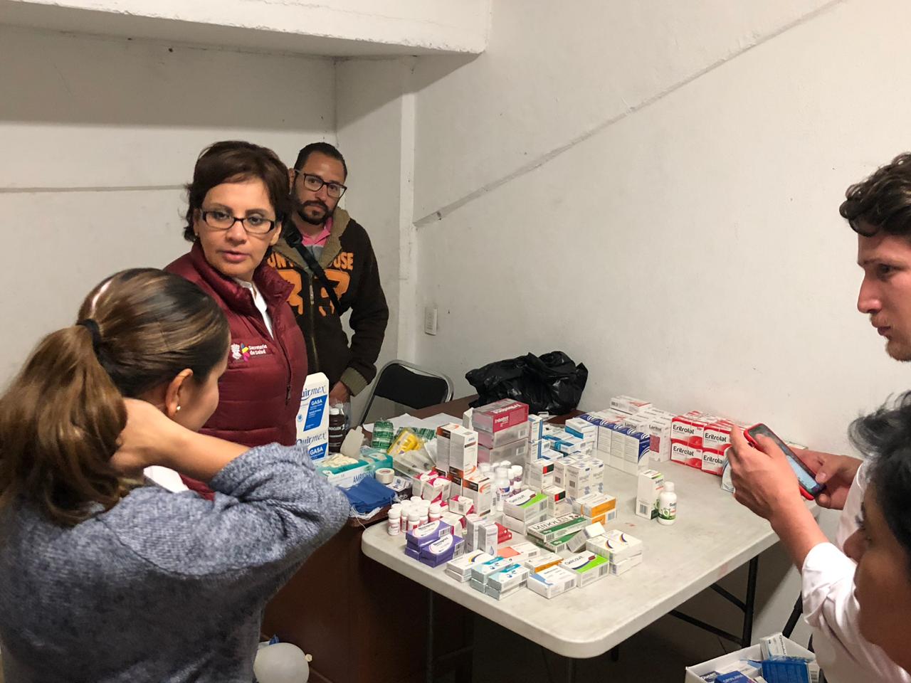 Supervisa SSM albergue para afectados por lluvias en Morelia