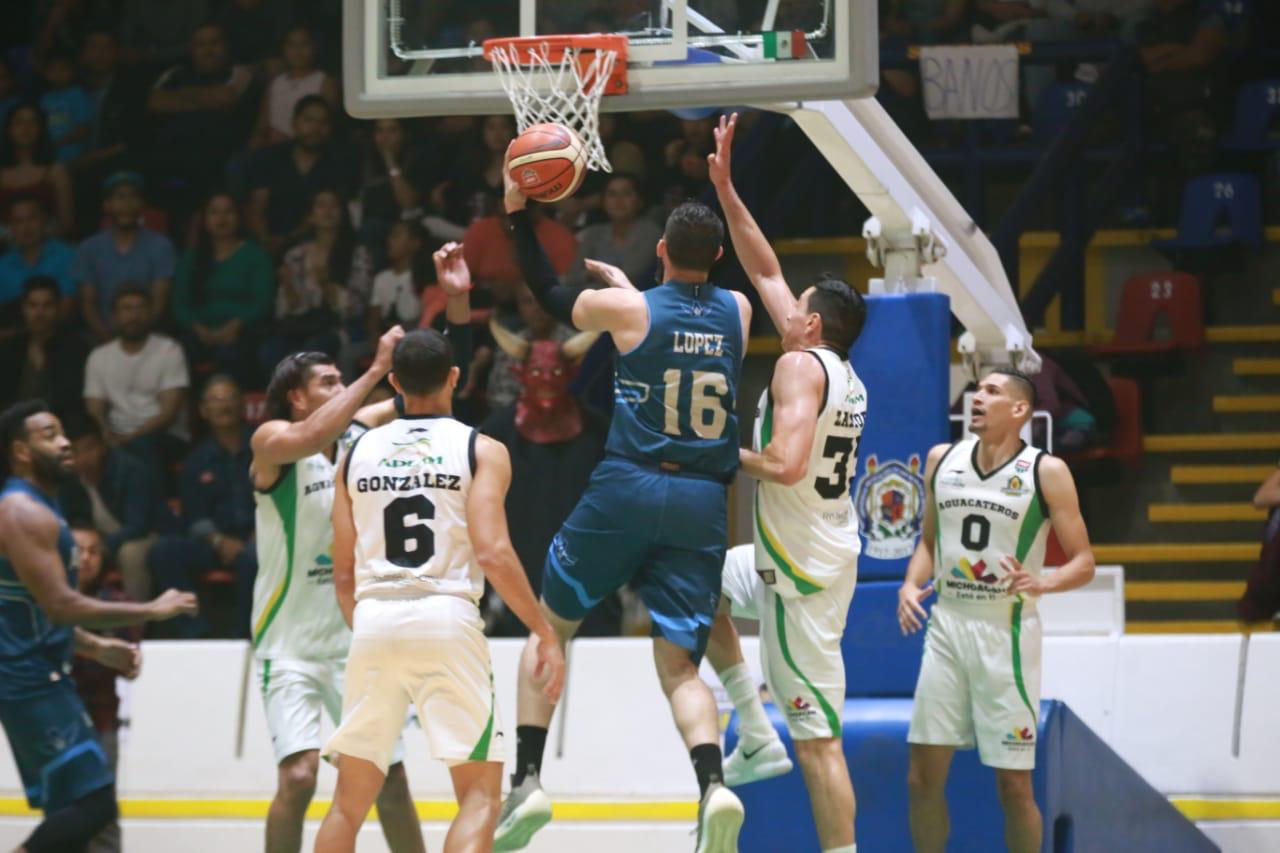 Aguacateros Michoacán busca seguir invicto en la Liga Nacional de Baloncesto