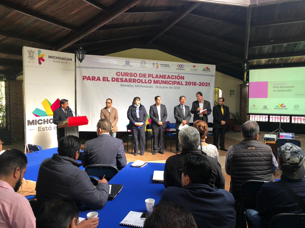 Inicia Curso de Planeación para el Desarrollo Municipal 2018-2021