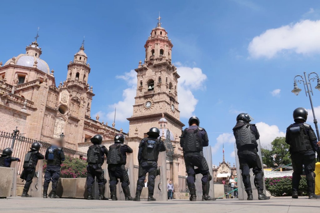 Libera SSP vialidades en Centro de Morelia