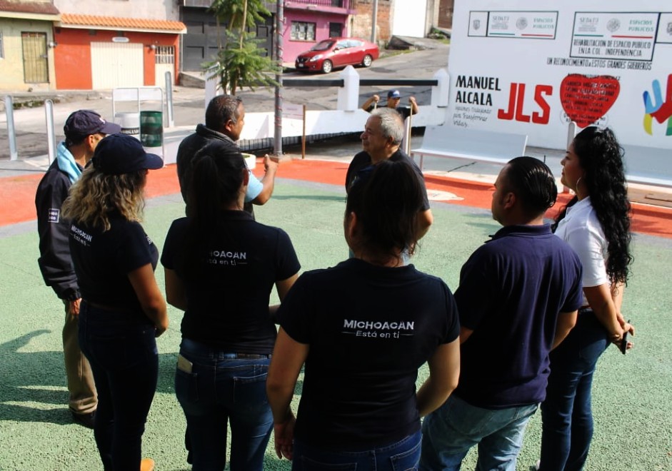 Refuerza SSP brigadas de prevención en colonias de Morelia