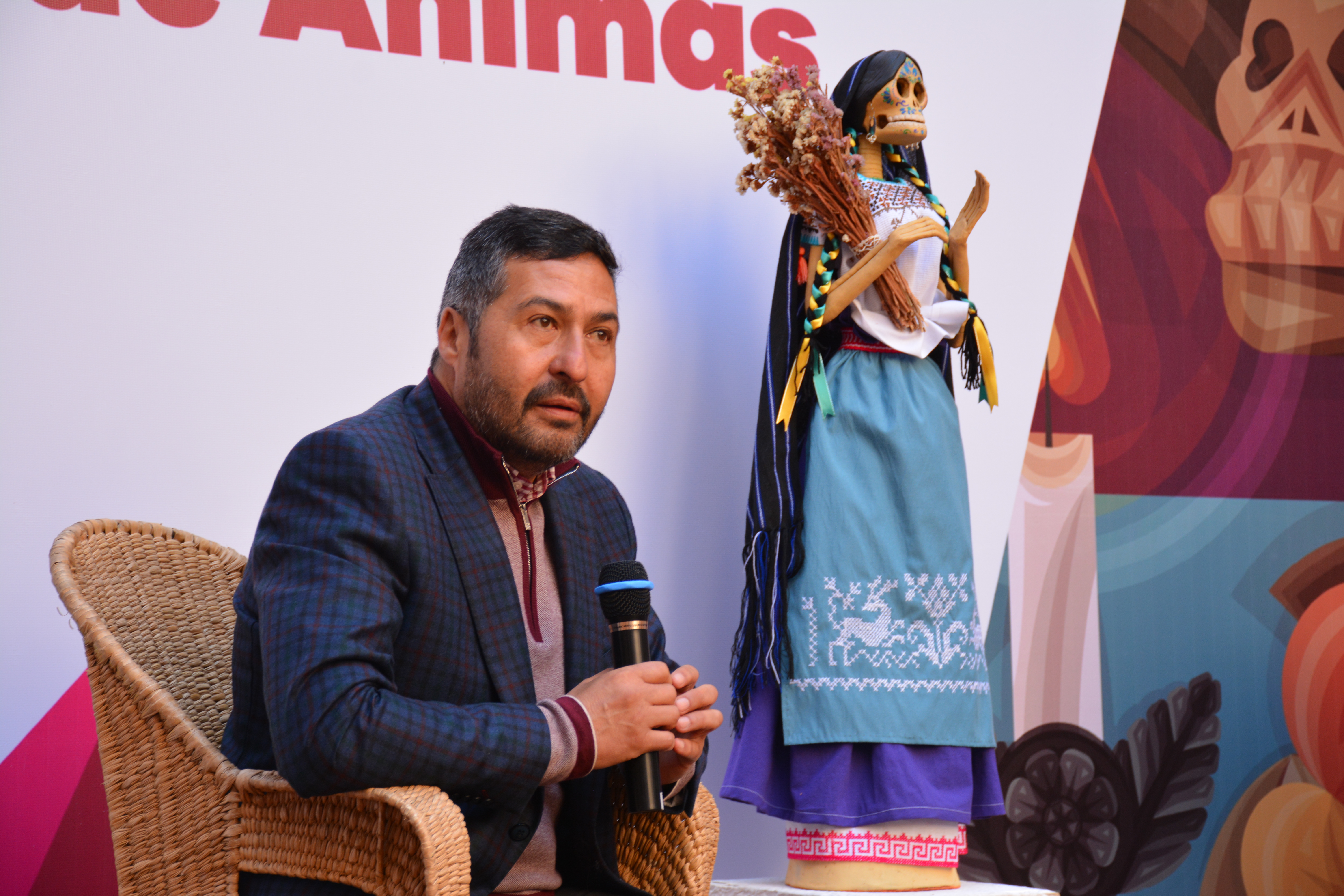 PRESENTA VÍCTOR BAÉZ PROGRAMA CULTURAL DE NOCHE DE ÁNIMAS 2018