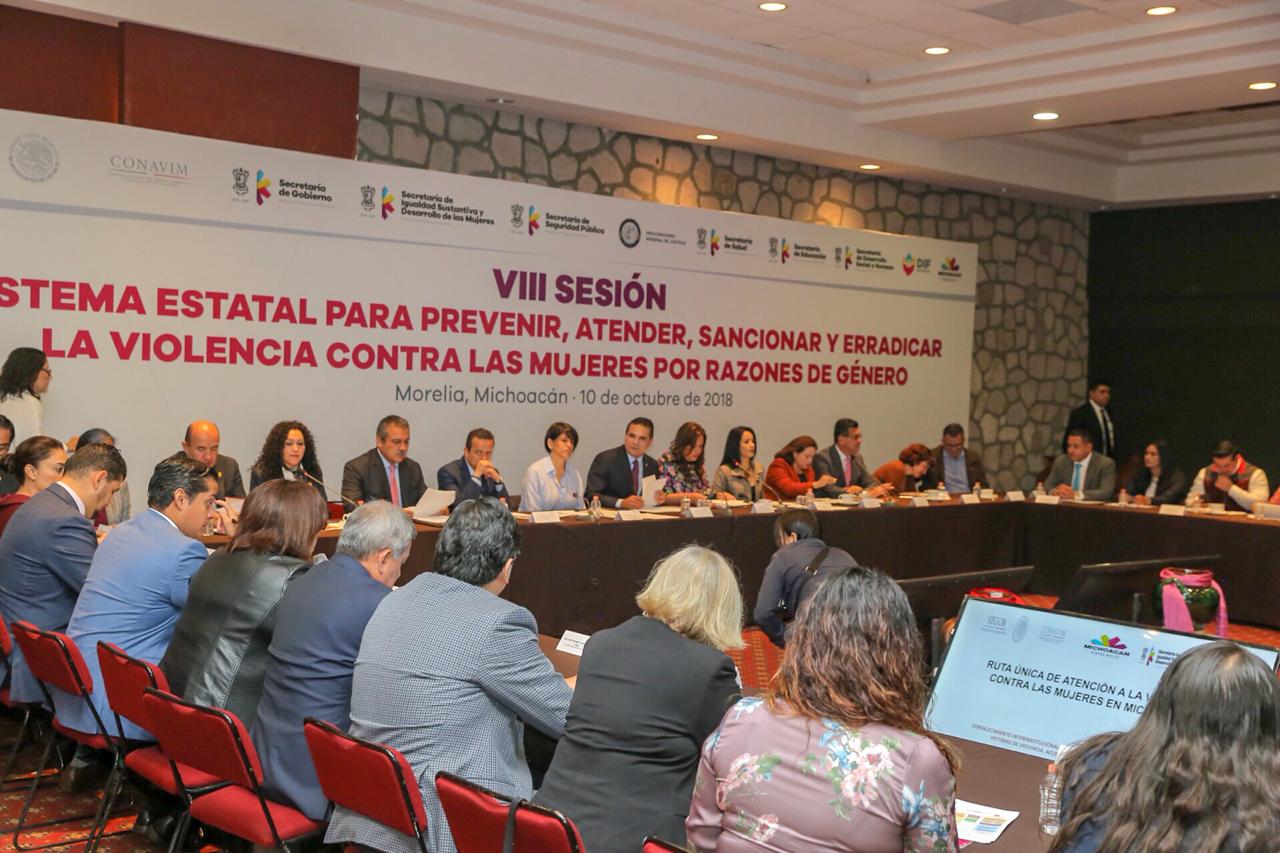 Levantar Alerta de Género en Michoacán en dos años, la meta: Silvano Aureoles